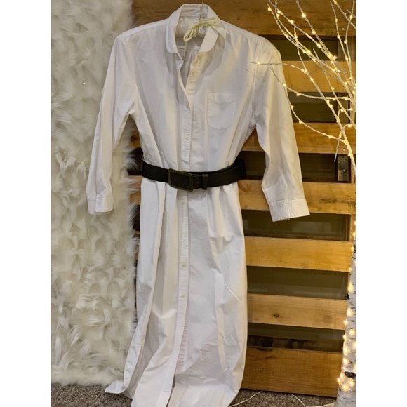 Long Button Up Top/Dress with Junk Gypsy Belt - Picture 1 of 5